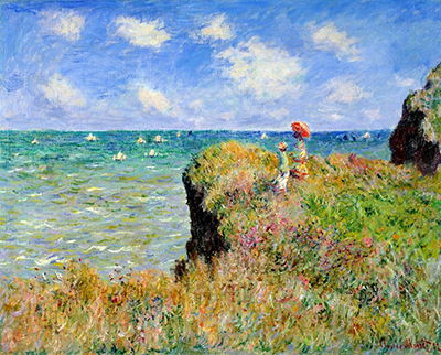 Cliff Walk at Pourville Claude Monet